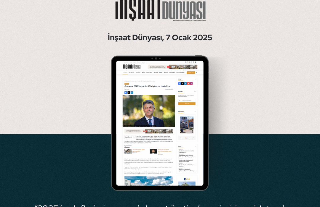 Insaat Dunyasi 7 Ocak 2025