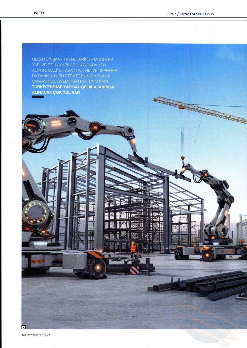 Platin MODULER YAPILAR INSAAT SEKTORUNU KOKTEN DEGISTIRECEK 01.03.2025